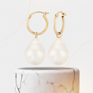 Baroque Pearl Earring